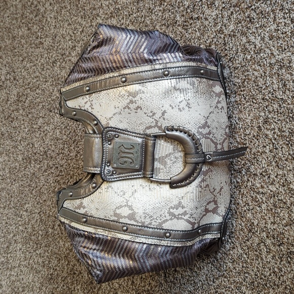 Miss Me Snake Print / Sequin Bag - Picture 2 of 10